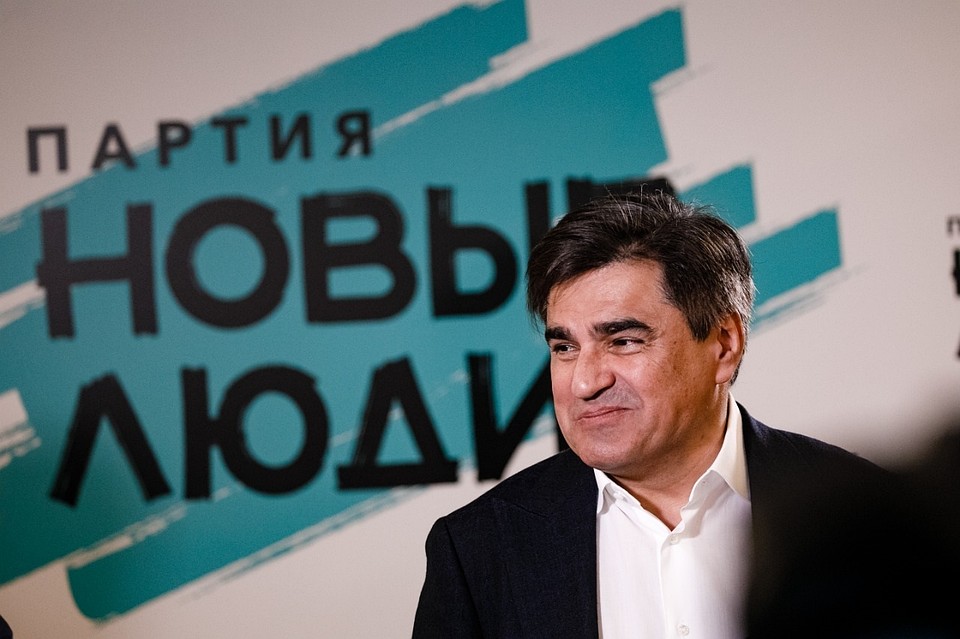 Лидер партии "Новые люди" Алексей Нечаев. Фото: пресс-служба "Новые люди"