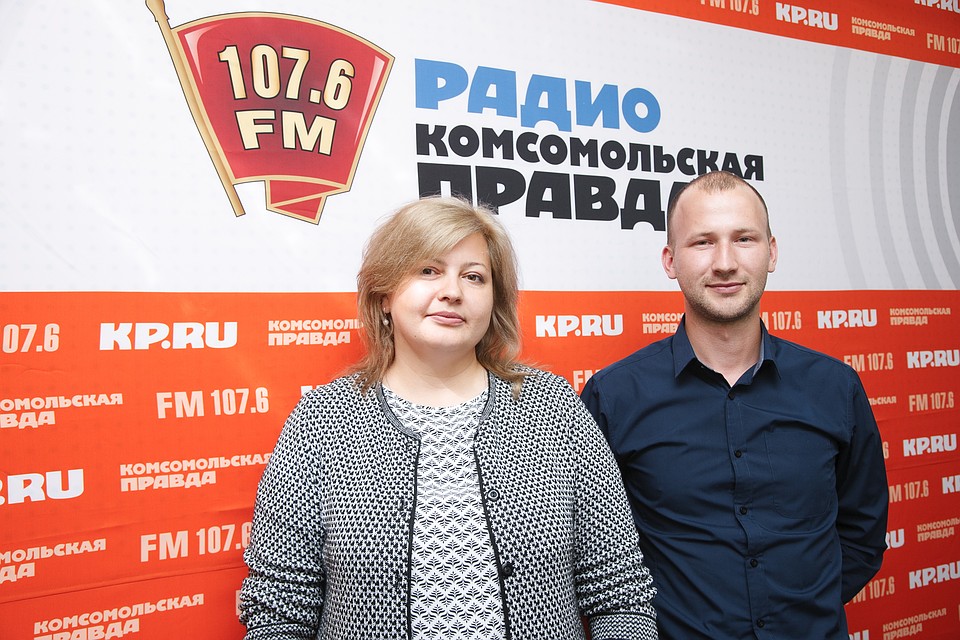 Эдуард Кудрин – директор компании «Меридиан» и Ирина Виноградова – исполняющая обязанности директора Кадастровой палаты Удмуртии