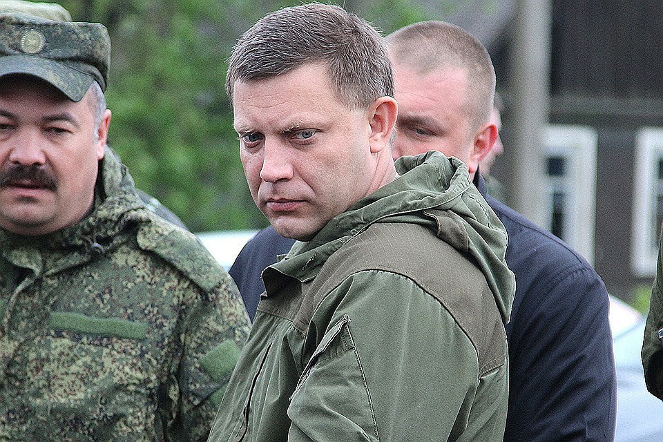 Глава Донецкой народной республики Александр Захарченко