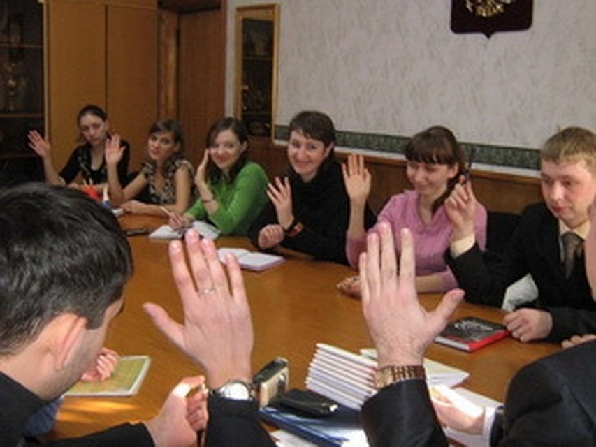 Заседание молодёжного правительства