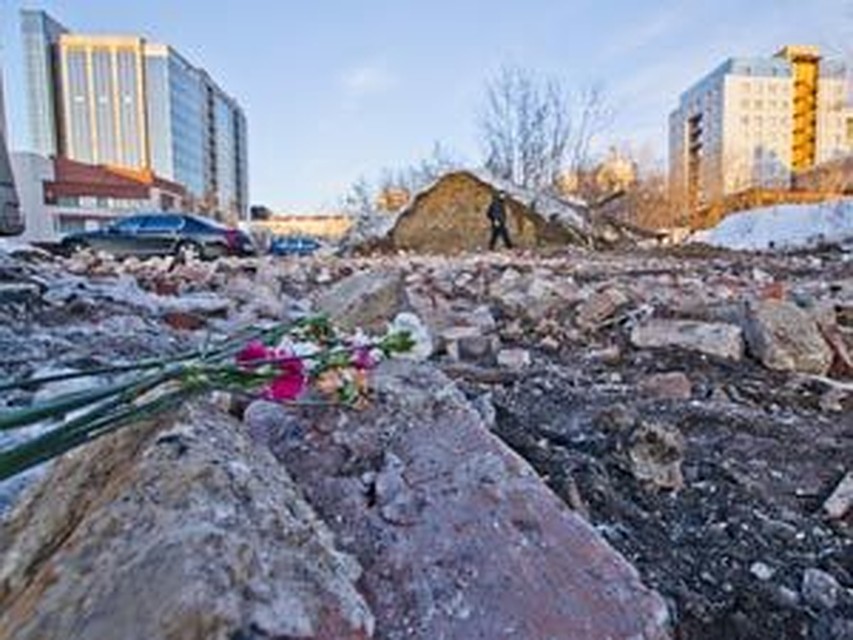 Дом с адресом Горького, 57 исчез с лица земли.