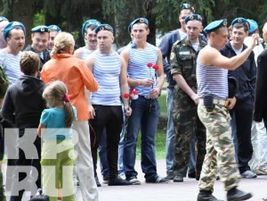 День ВДВ отмечают сегодня в Вологде.