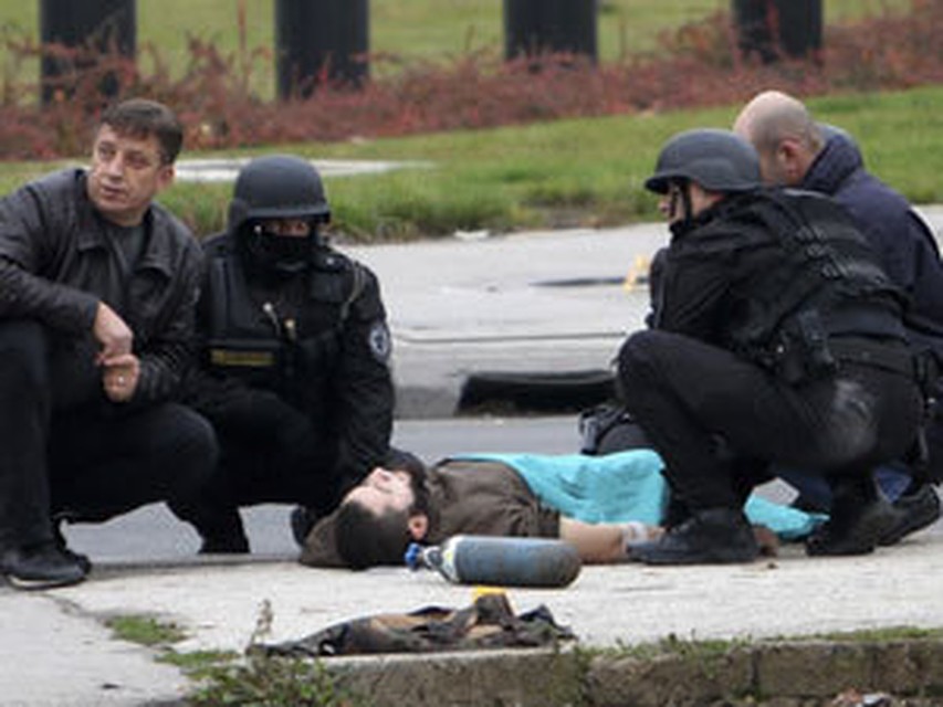 23-летний Мевлид Яшаревич был ранен в ногу