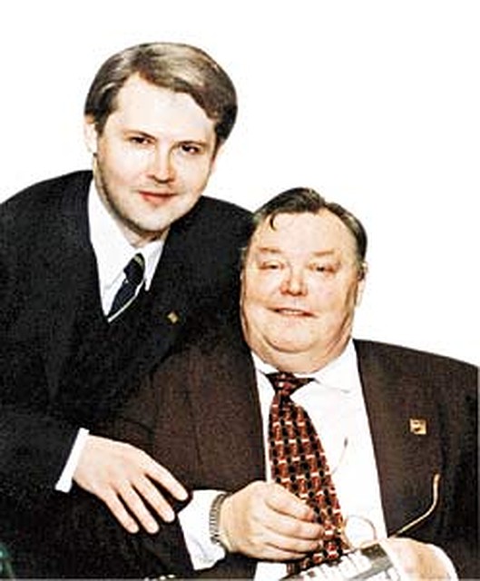 Два Вячеслава Невинных - отец и сын.