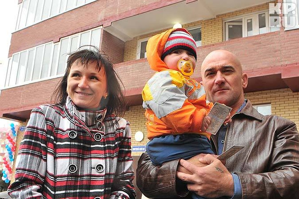 - Мы въехали вовремя в свою новую квартиру!