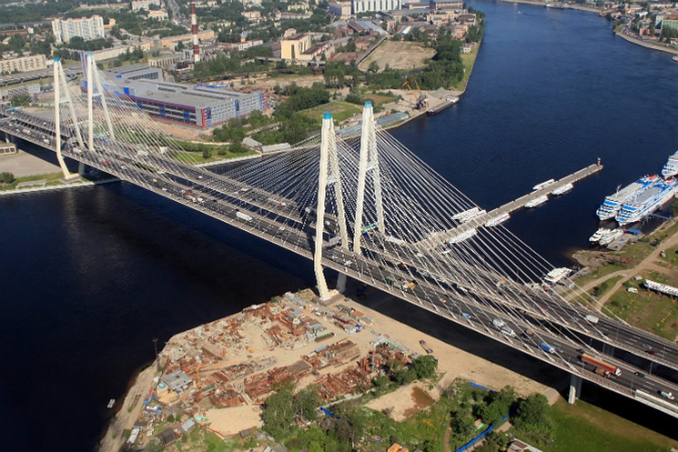 Большой Обуховский мост.