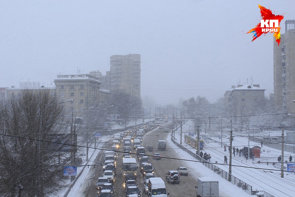 Волгоград будет в плену у непогоды еще сутки.