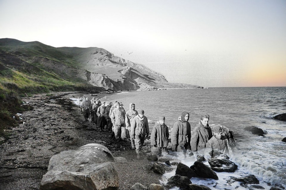 Керчь, 1943-2012 Пленные гитлеровцы.
