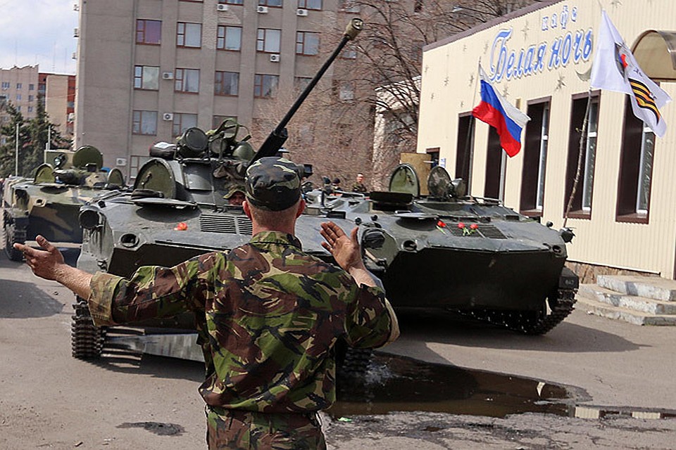 Самооборона Славянска обзавелась бронетехникой
