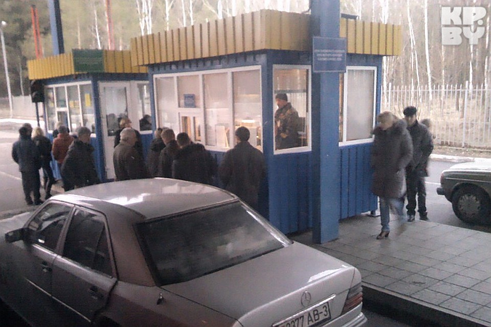 Водителям приходилось ждать проверки больше часа