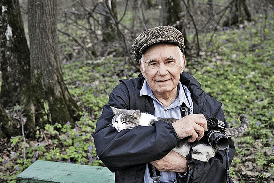 Таким мы запомнили Василия Михайловича. Фото: Сергей ЖДАНОВ