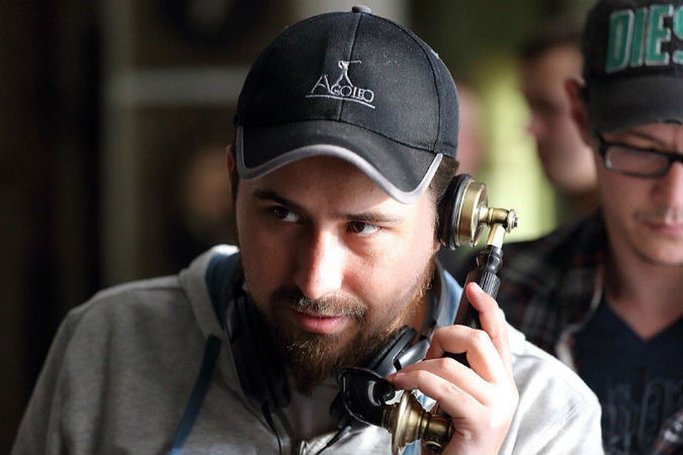 Андрей на съемках сериала "Квест".