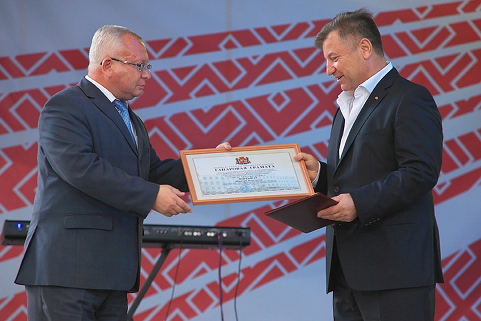Холдинг "Марко" отметил свою юбилей. Фото: Сергей СЕРЕБРО.