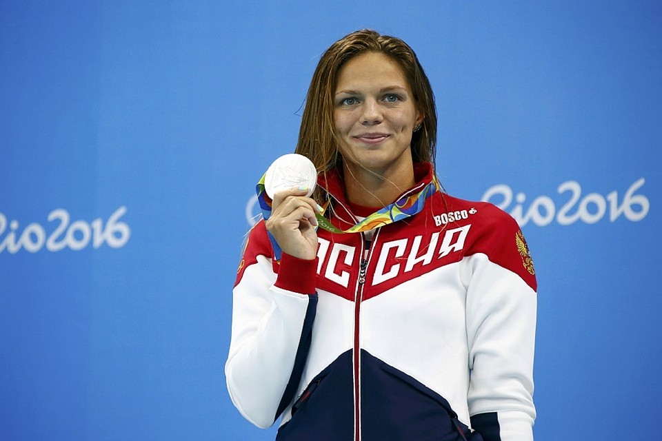 Российская пловчиха Юлия Ефимова