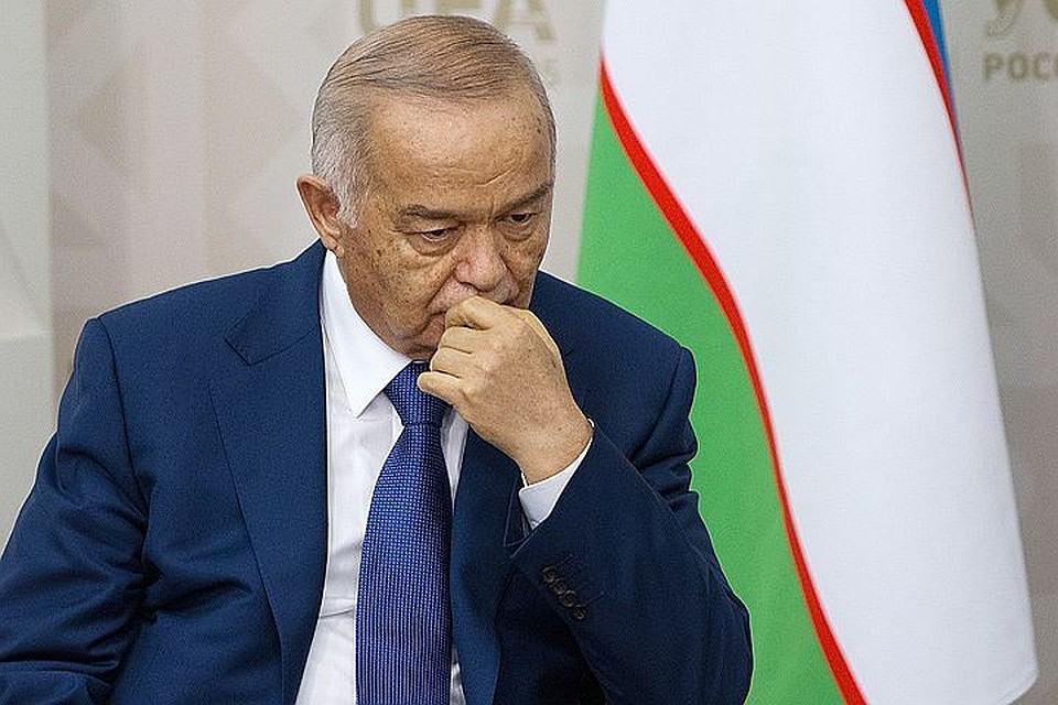10 июля 2015. Президент Узбекистана Ислам Каримов во время встречи с президентом РФ Владимиром Путиным в рамках саммита ШОС. ФОТО Станислав Красильников/ТАСС
