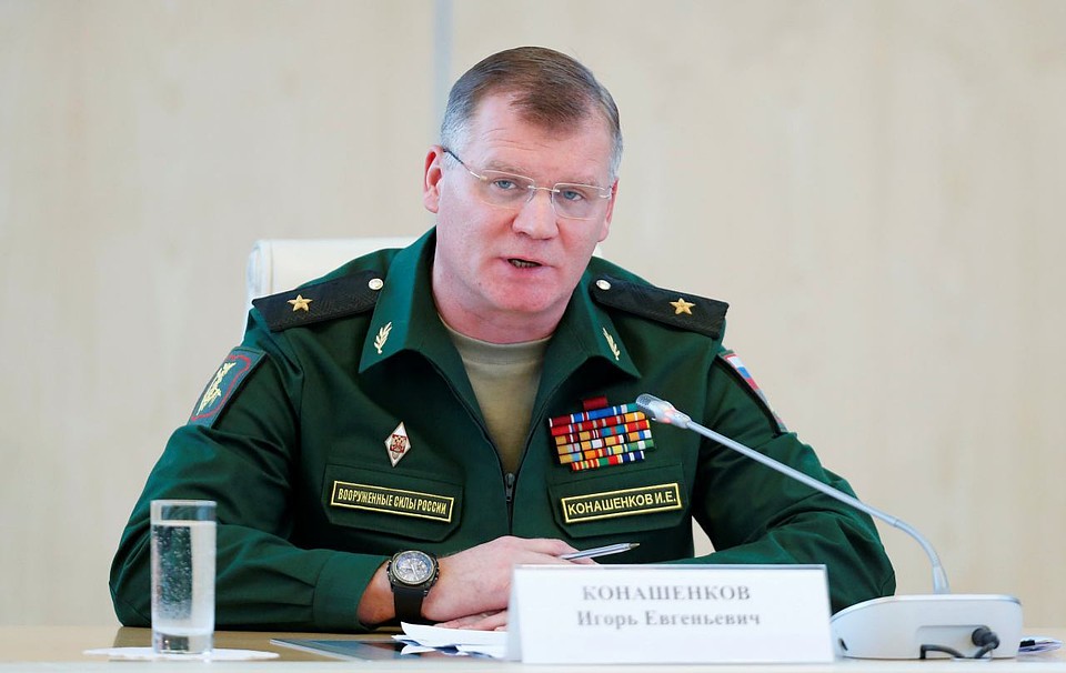 Официальный представитель Минобороны РФ генерал-майор Игорь Конашенков