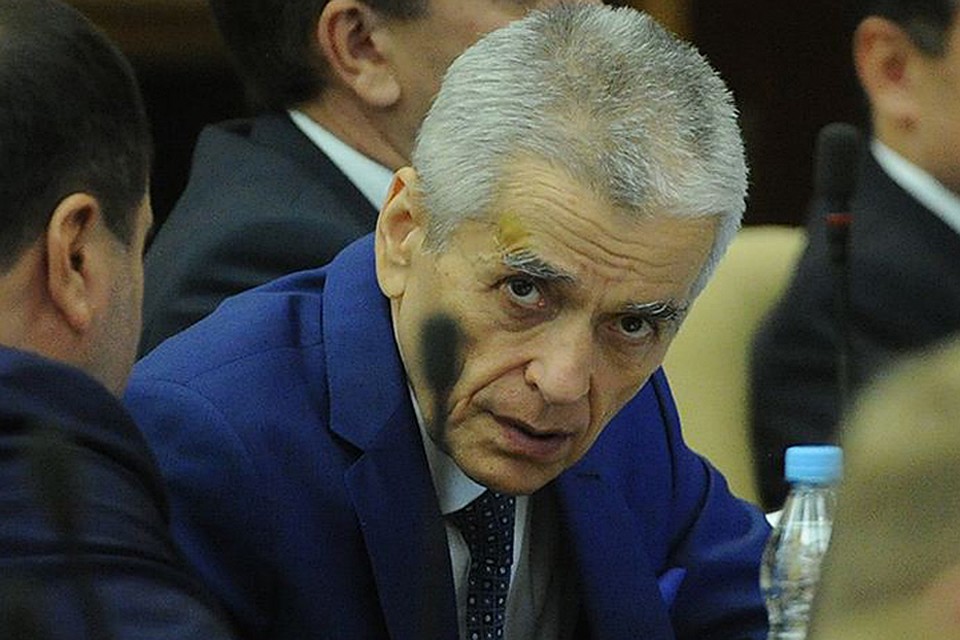 Геннадий Онищенко на первом заседании Госдумы