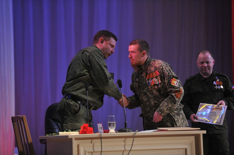 Александр Захарченко (слева) и Арсений Павлов