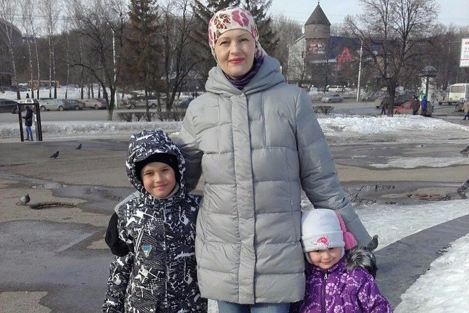 Светлана с любимыми детками