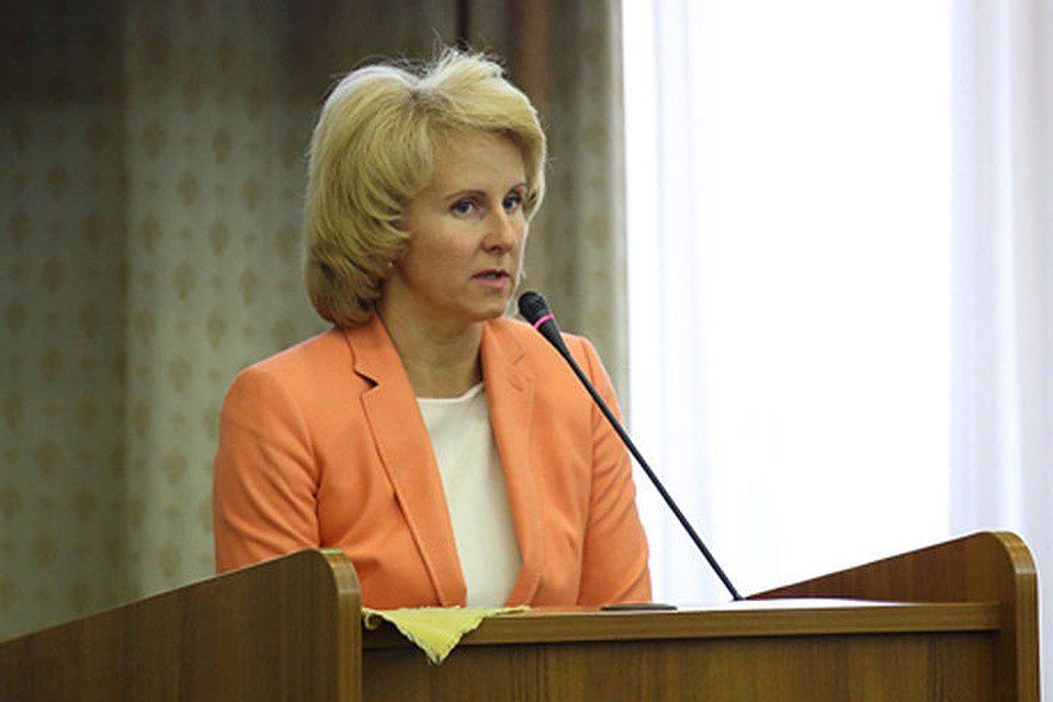 Наталия Бояринова, министр финансов региона: «Основная задача - обеспечение сбалансированности и устойчивости областного бюджета». Фото: пресс-служба правительства Иркутской области