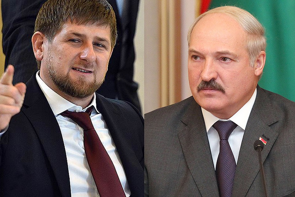Лукашенко пригласил в гости Рамзана Кадырова. Фото: БелТА, "Коммерсантъ".