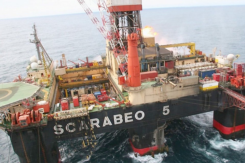 В Норвежском море на буровой установке компании Statoil произошел пожар. Фото: с сайта ntv.ru