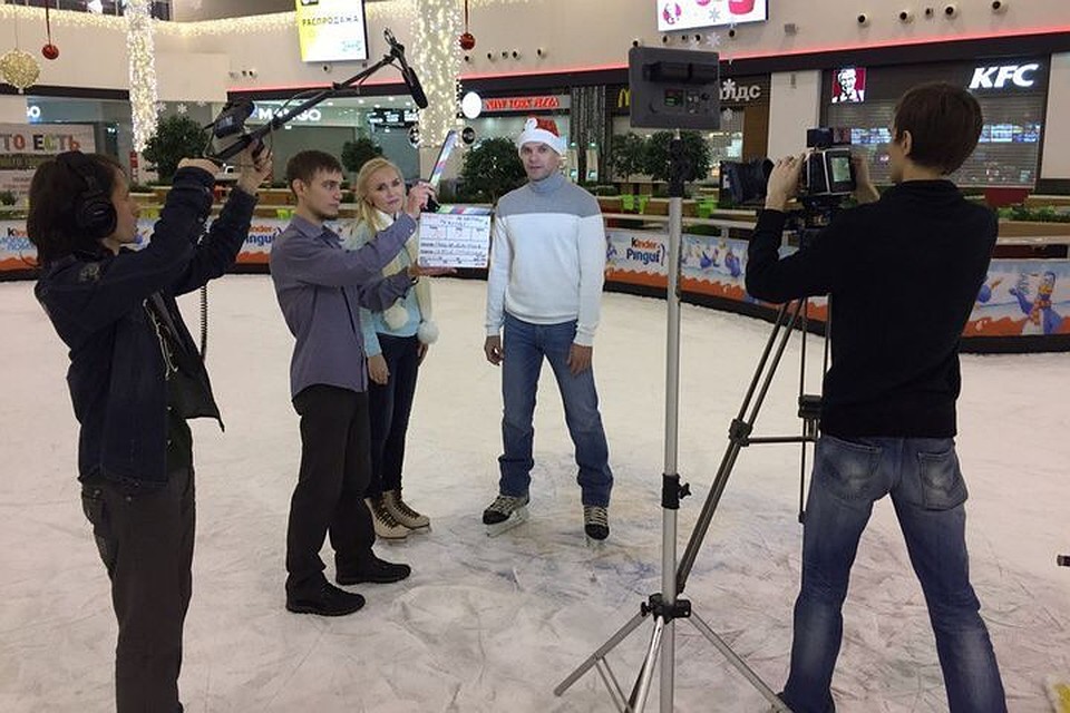 Фотка – Отца семейства играет актер, режиссер и спортсмен Олег Захаров. Фото предоставлено Филиппом ДМИТРИЕВЫМ.