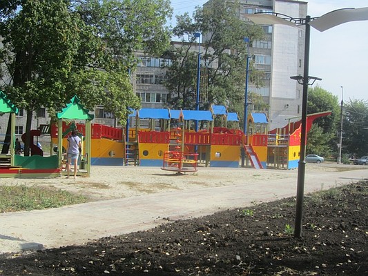 В парке все еще идут работы