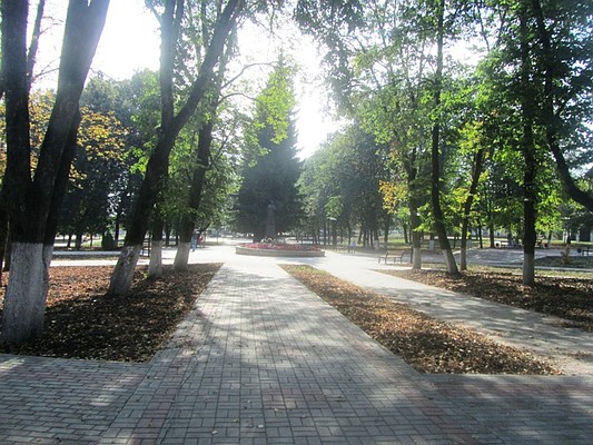В парке все еще идут работы