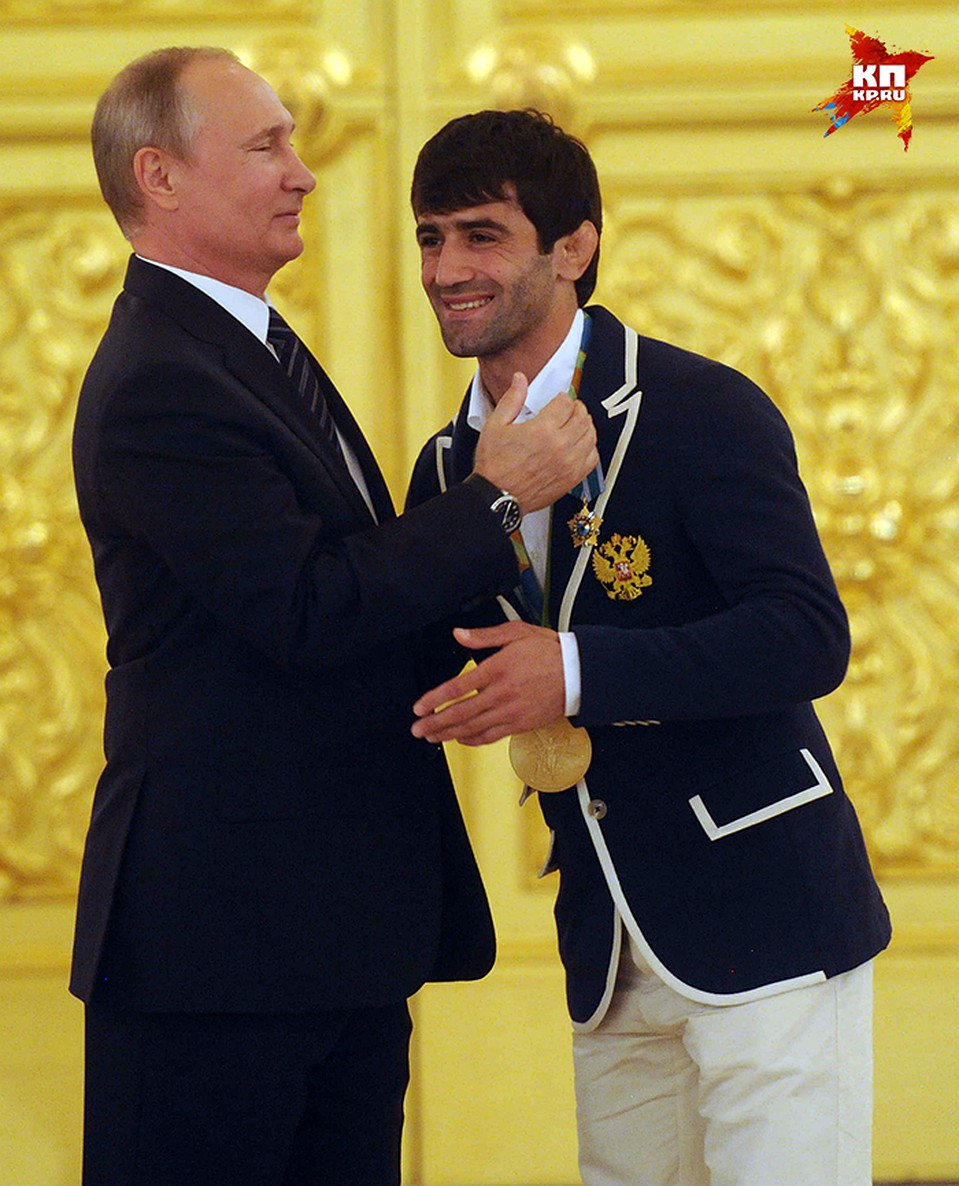 Президент вручил госнаграды чемпионам Рио Фото: Владимир ВЕЛЕНГУРИН