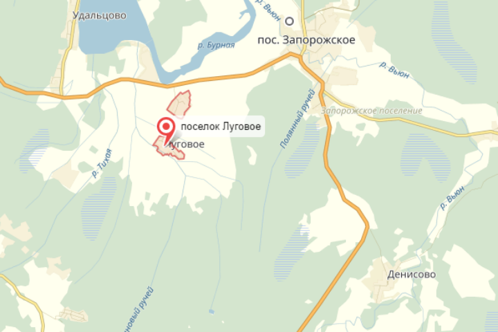 От Денисово до Лугового напрямиг - около 8 километров. Но спасатели говорят, что Гиндин прошел все 27. Фото: Скриншот сайта