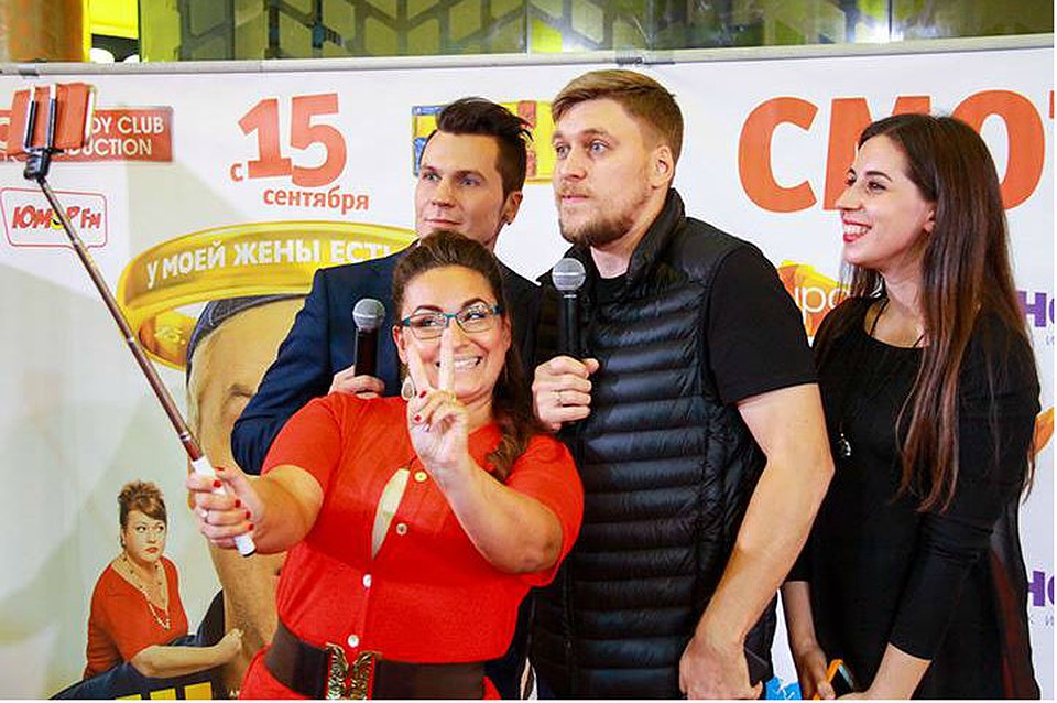 Резидент Comedy Club Александр Незлобин представил в Ярославле свой режиссерский дебют – комедию «Жених». Фото: Елена ВАХРУШЕВА
