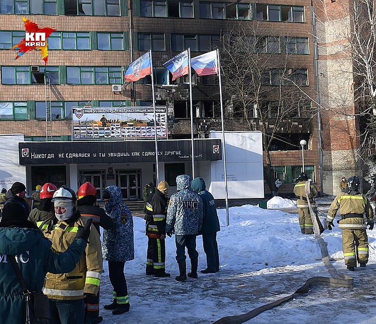 Место гибели "Гиви" - штаб-квартира батальона "Сомали" в Макеевке Фото: Виктор ГУСЕЙНОВ