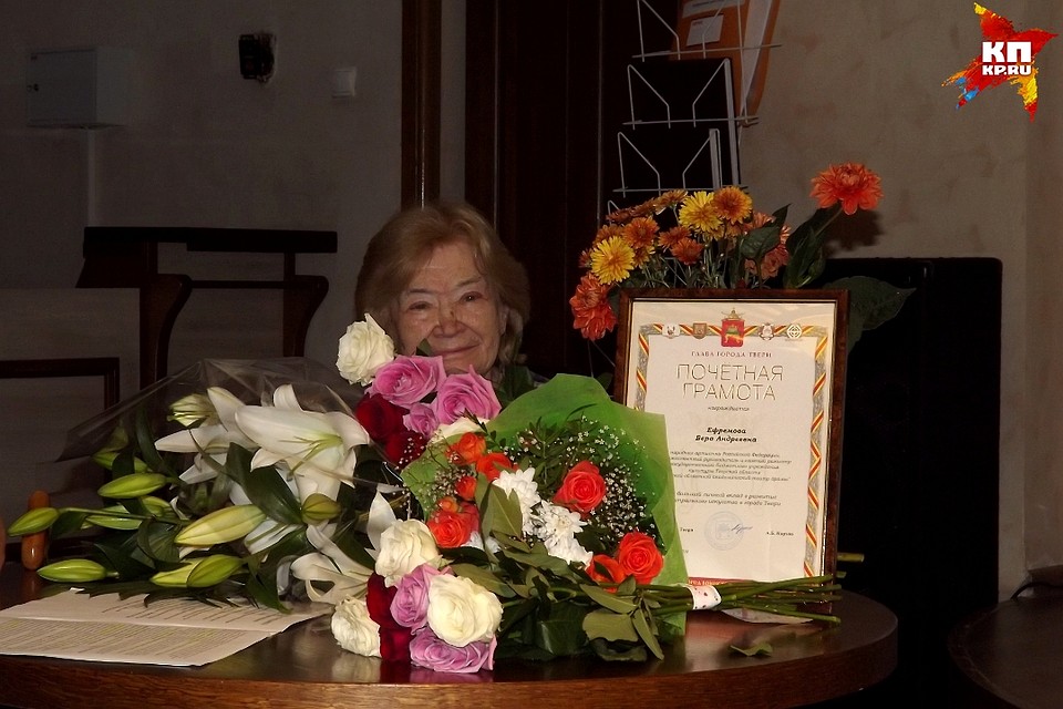 Для Веры Андреевны этот театральный сезон станет 60-ым Фото: Ирина ТАРАСОВА