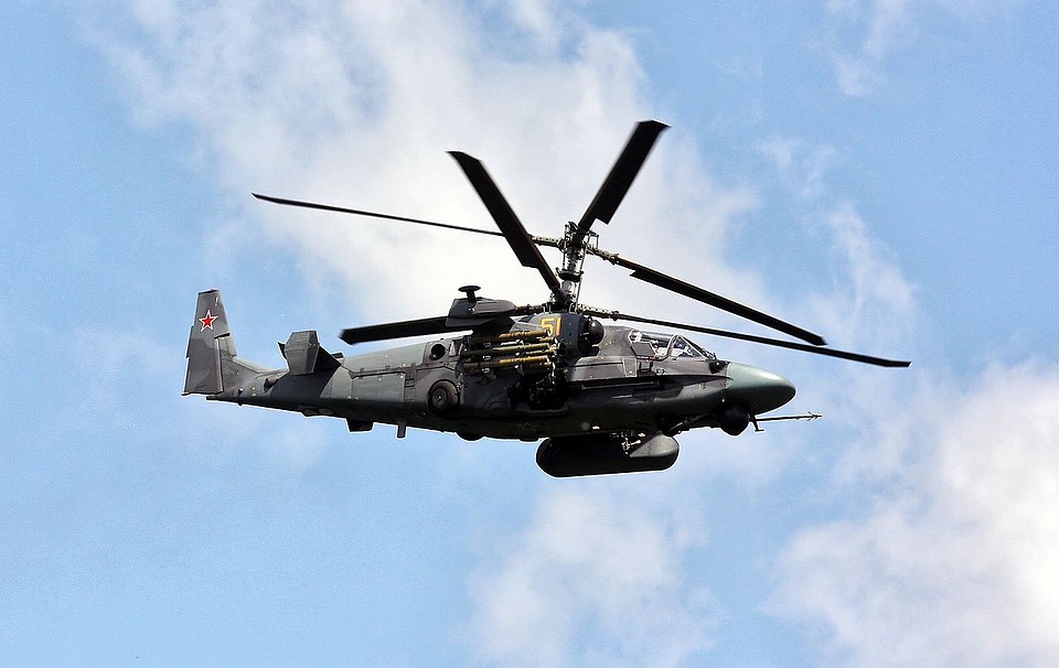 Вертолет Ка-52 «Аллигатор». Фото: wikipedia.org.