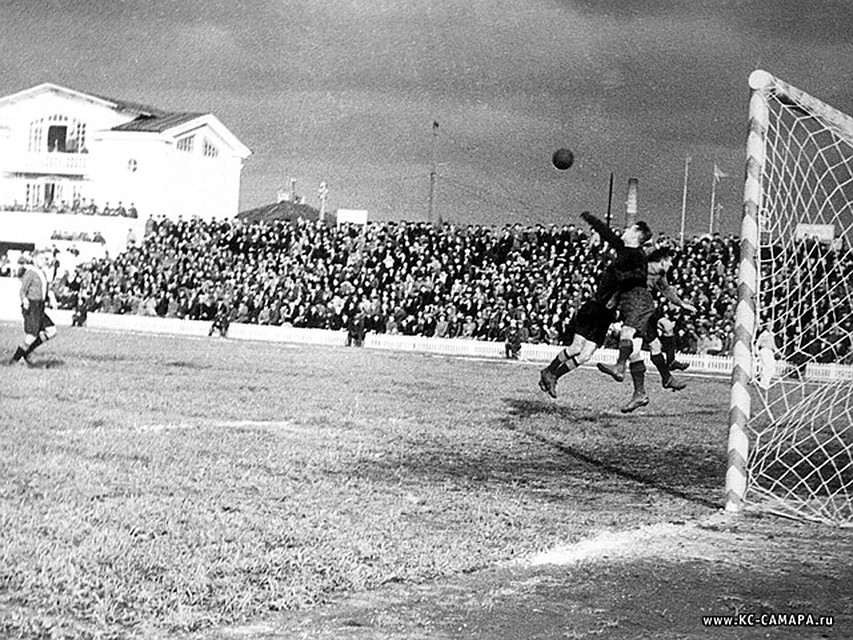 Один из матчей 1948 года Фото: Сайт ПФК "Крылья Советов"