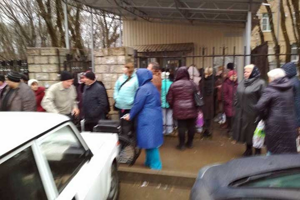 Эвакуация Ставропольской краевой больницы. Фото: vk.com/26stav