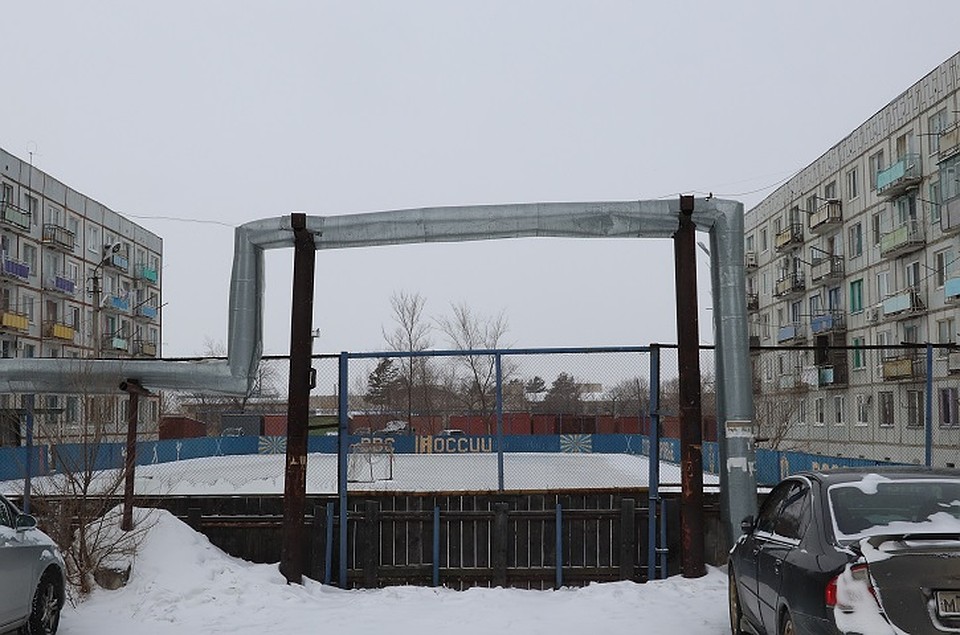 Стадион в военном городке, где жила семья летчика Филипова Фото: Алексей САМУСЬКОВ