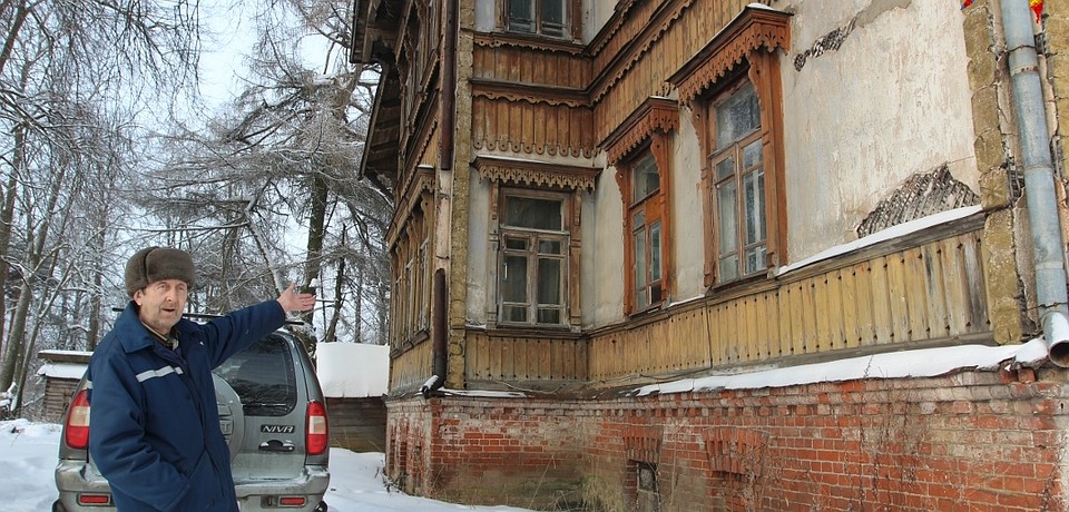 Александр Сокин - Вот здесь я и жил! Фото: Ирина ТАРАСОВА