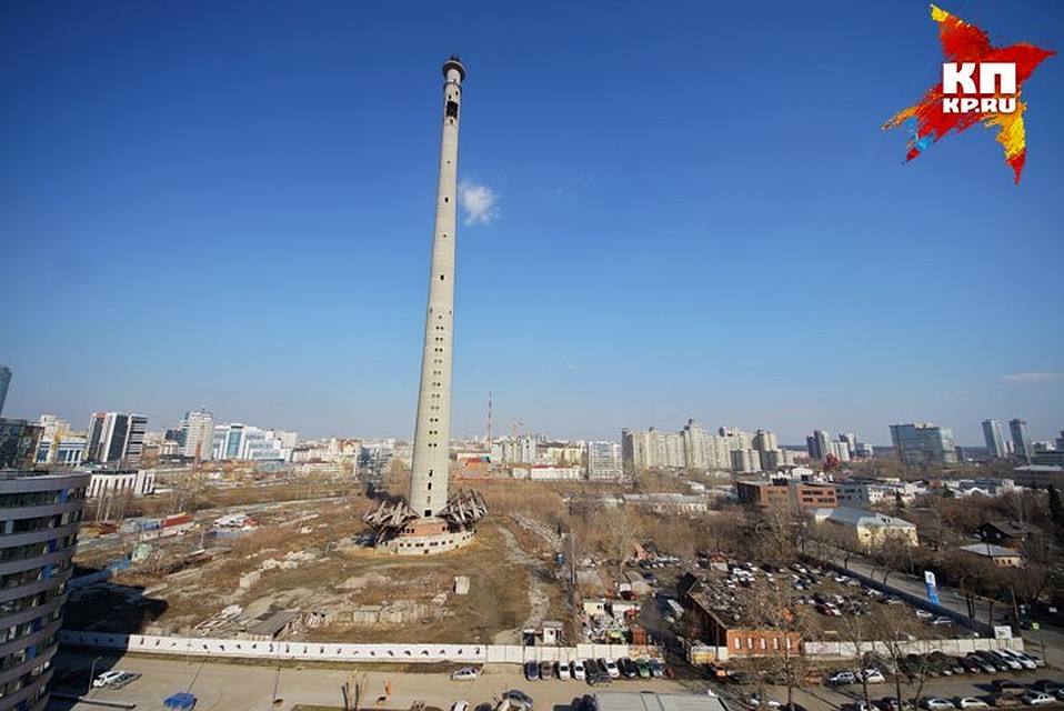 А вот так башня выглядела раньше Фото: Алексей БУЛАТОВ