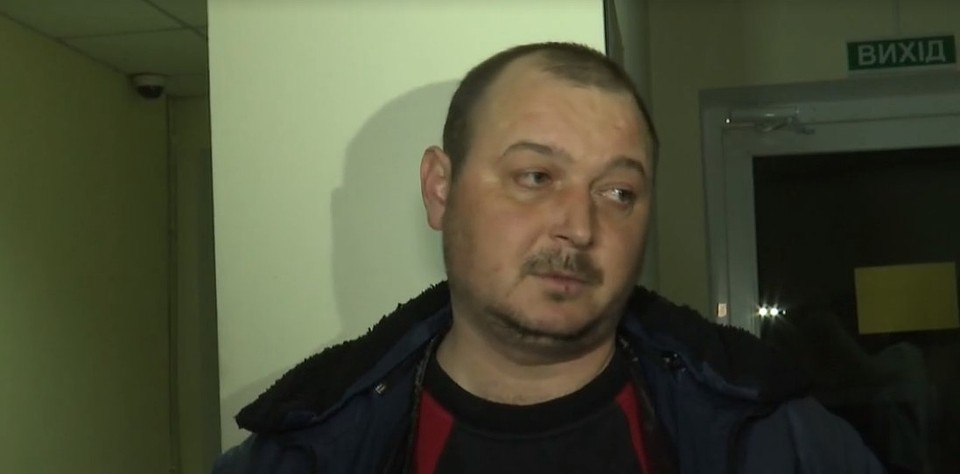 Владимир Горбенко после заседания суда. Фото - скриншот, YouTube