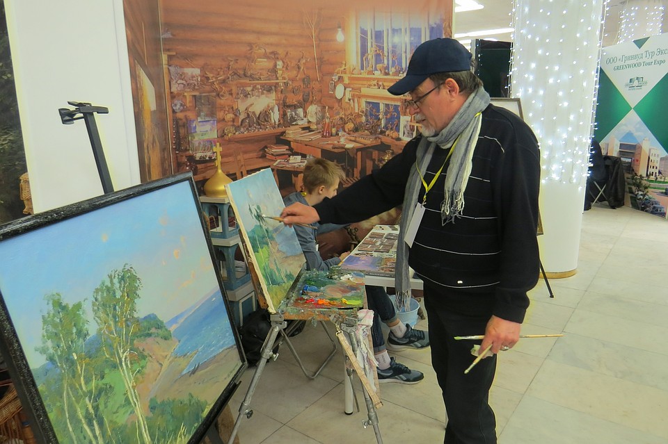 В городе состоялась выставка «Отдых на Волге» Фото: Светлана ЧЕРНЫШОВА