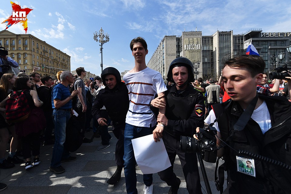 В нынешней уличной протестной среде практически не осталось участников событий "болотной". Фото: Владимир ВЕЛЕНГУРИН