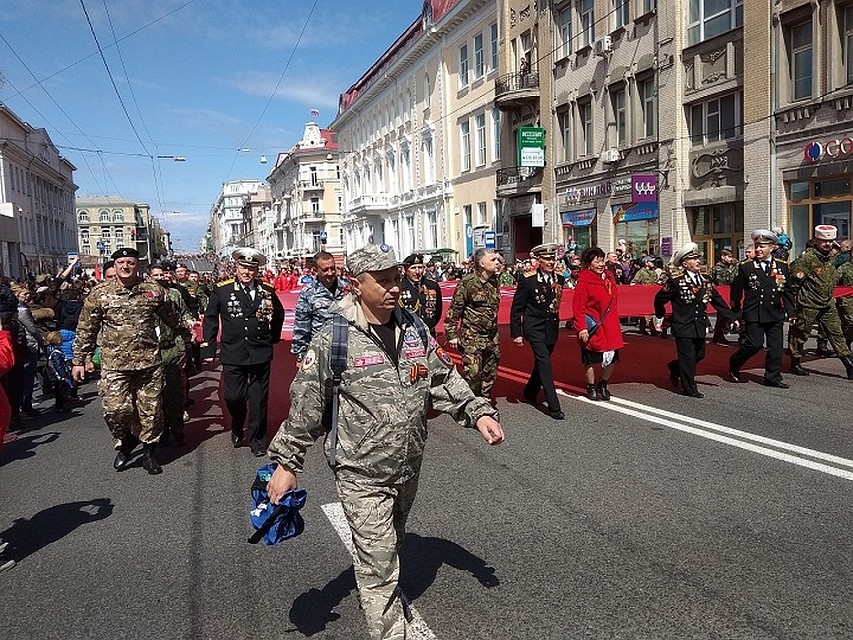 9 мая 2018 года во Владивостоке Фото: bbpk.ru