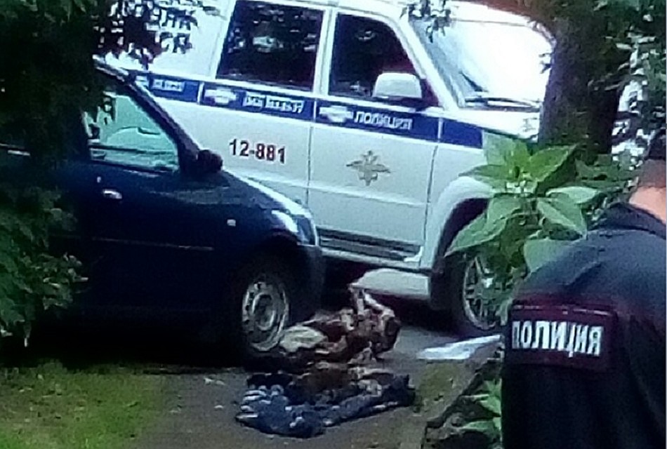 Шокирован поступком бабушки был весь двор