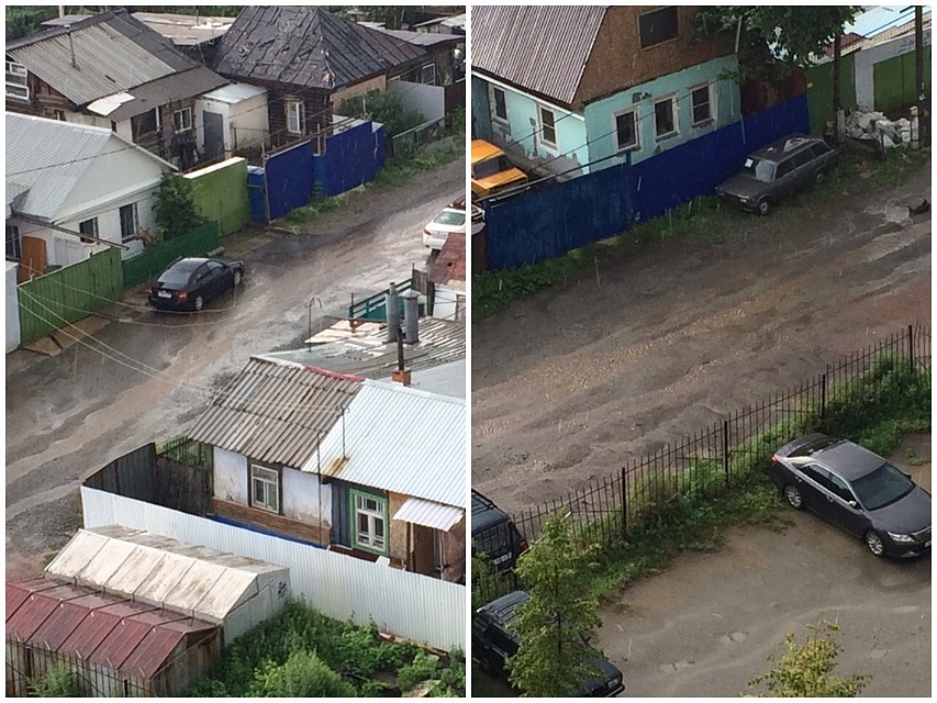 Вот такие «реки». Фото: местные жители.