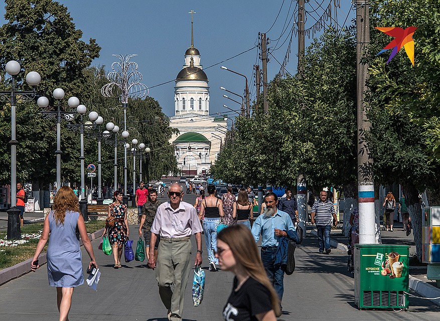 На улицах Вольска. Фото: Виктор ГУСЕЙНОВ