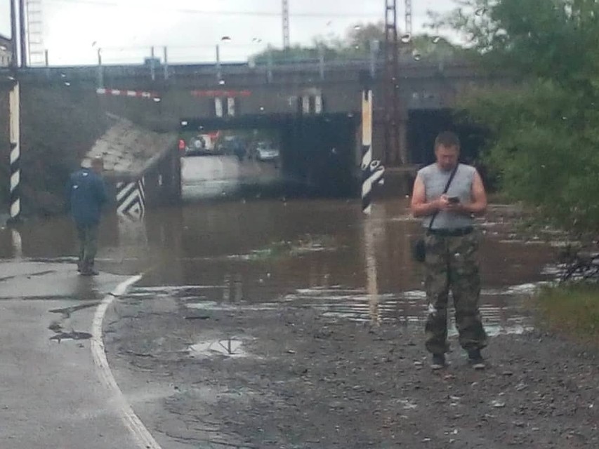 Сибирцево снова ушло под воду
