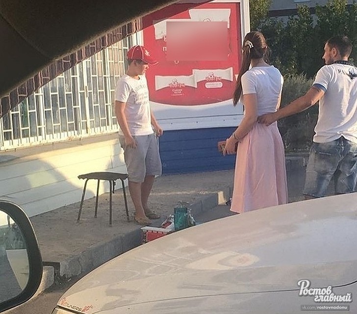 Вот такое фото появилось в социальных сетях Ростова-на-Дону. Фото: группа Вконтакте "Ростов-Главный".