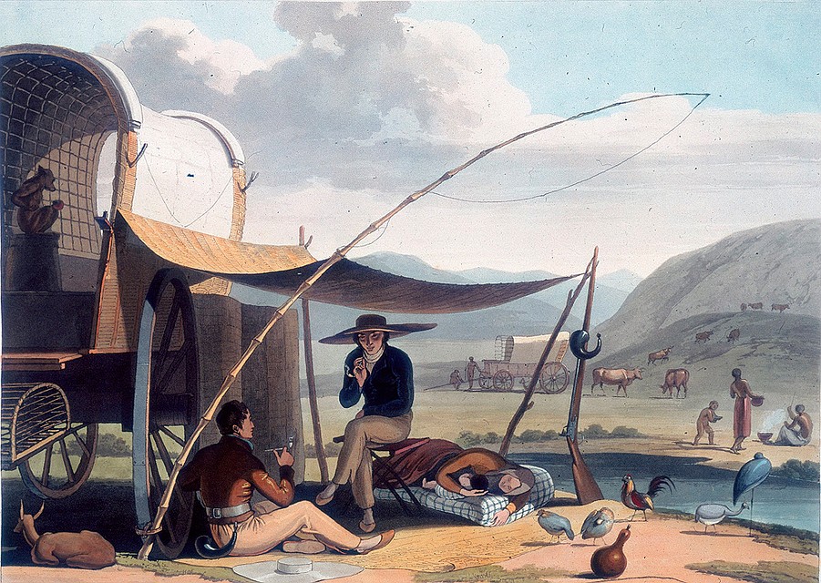 "Привал буров", картина 1804 года. Фото: GLOBAL LOOK PRESS
